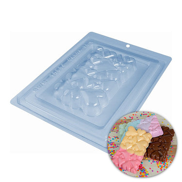 Heart Bar 3-Part Chocolate Mold (BWB)
